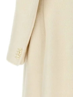 Cappotto doppiopetto in alpaca