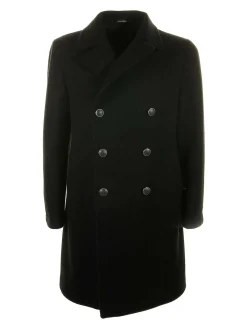 Cappotto Doppiopetto Nero