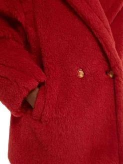 Cappotto in alpaca e lana