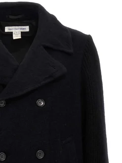 Cappotto in lana doppiopetto
