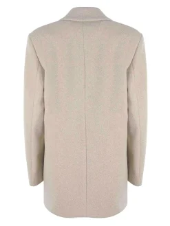 Cappotto in miscela viscosa