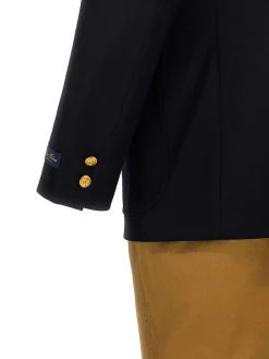 Cappotto Monopetto Bimateriale