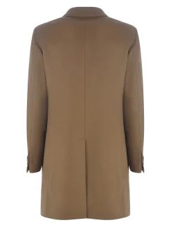 Cappotto monopetto in lana