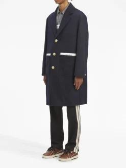 Cappotto sartoriale in fettuccia