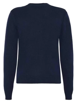 Cardigan a collo dell'equipaggio