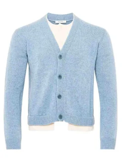 Cardigan a doppio strato