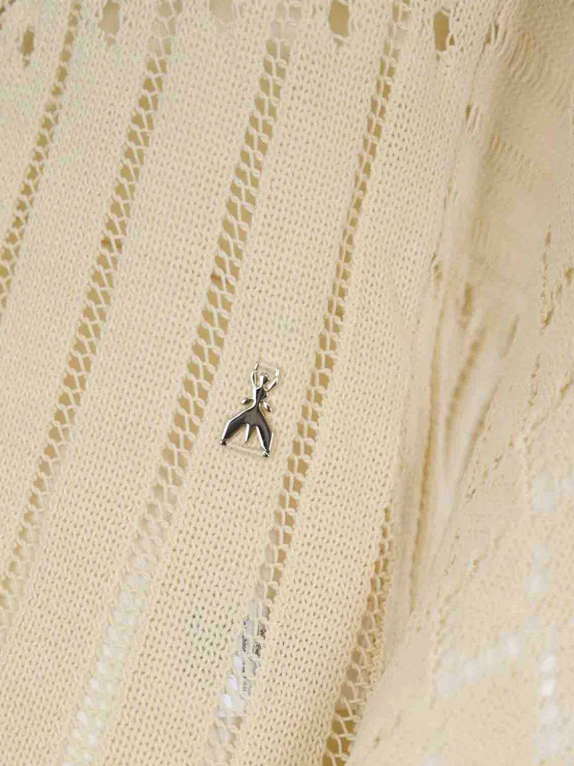 Cardigan a maglia aperta