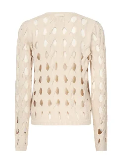 Cardigan a maglia aperta