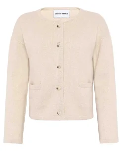 Cardigan abbottonato con tasche