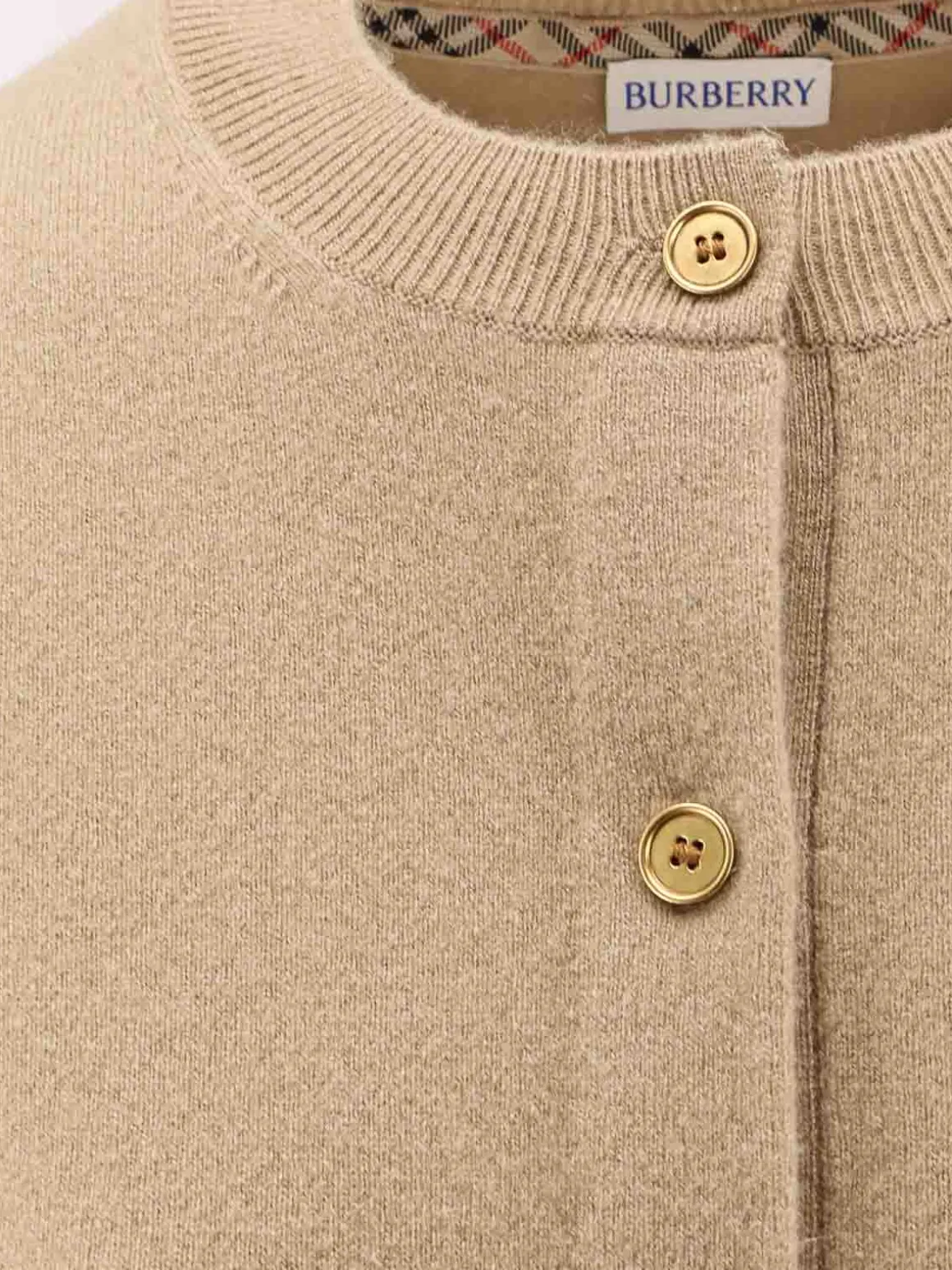 Cardigan Clara In Misto Cashmere