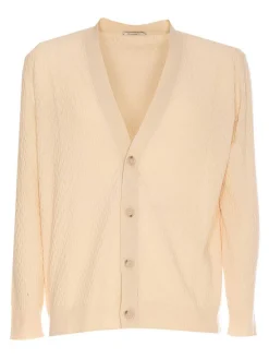 Cardigan con pulsanti chiusura