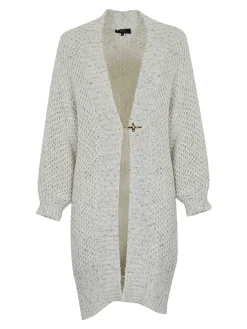 Cardigan di cotone con paillettes