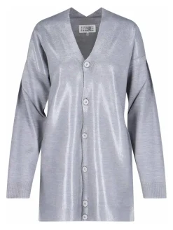 Cardigan in Misto Lana