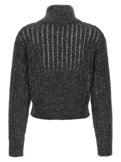 Cardigan netto abbagliante rustico