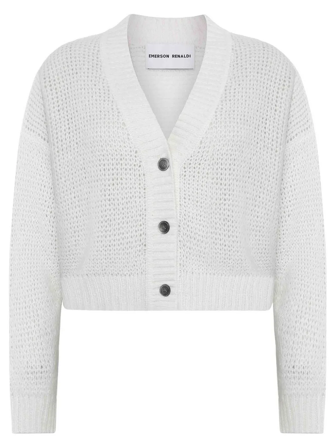 Cardigan oversize ritagliato