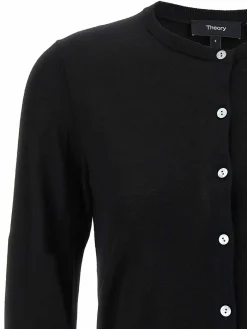 Cardigan ritagliato in lana