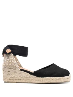Carina Raffia Wedge Espadrilles