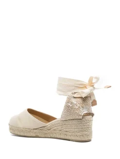 Carina Raffia Wedge Espadrilles