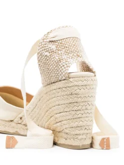 Carina Raffia Wedge Espadrilles