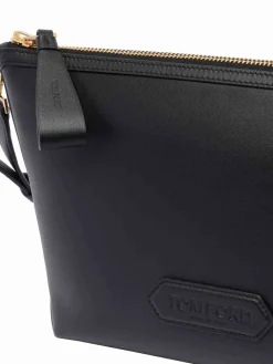 Cascia nera con chiusura a zip