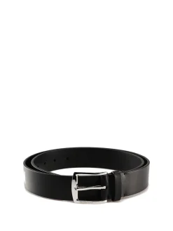 Cintura Gray nera in pelle