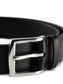 Cintura Gray nera in pelle