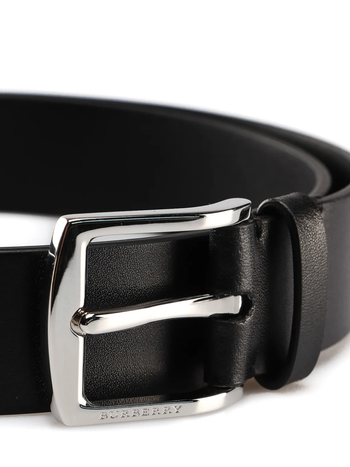 Cintura Gray nera in pelle