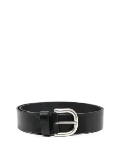 Cintura in pelle con fibbia