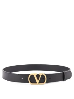 Cintura In Pelle Con Vlogo