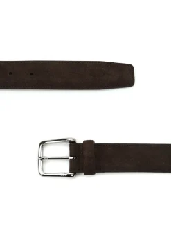 Cintura in pelle scamosciata
