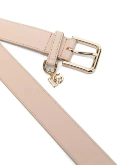 Cintura logata beige cipria