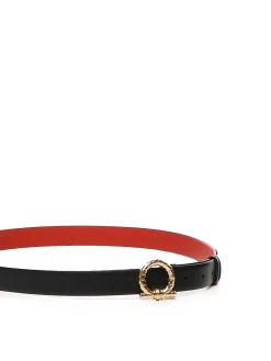 Cintura reversibile con ganci