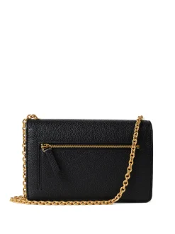 Clutch Darley S in pelle a grana stampata