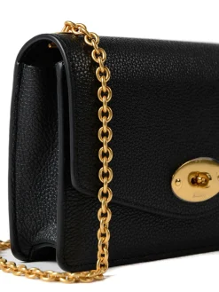Clutch Darley S in pelle a grana stampata