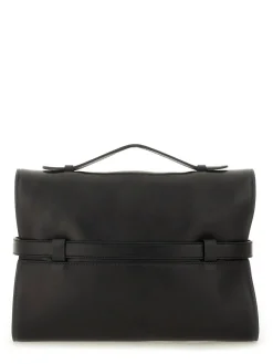 Clutch in pelle Nappa