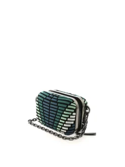 Clutch K/Autograph Minaudiere Whip verde
