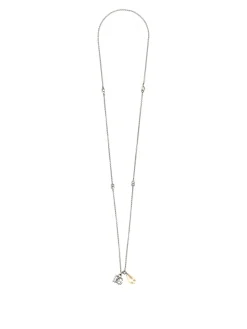 Collana con goccia con logo