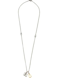 Collana con goccia con logo