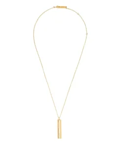 Collana Oro Con Pendente Con Logo Inciso