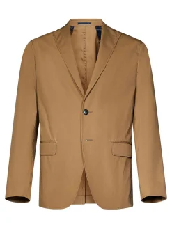 Confidamento comfort blazer a petto singolo