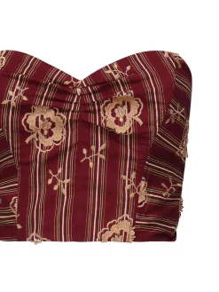 Corsetto di mussola di cotone