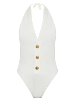 Costume da bagno monopezzo a Ivory Lycra