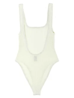 Costume da bagno monopezzo al collo quadrato