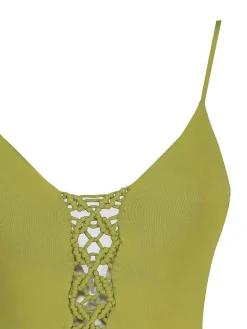 Costume intero con treccia