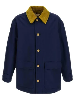 COTTON GABARDINE PARKA