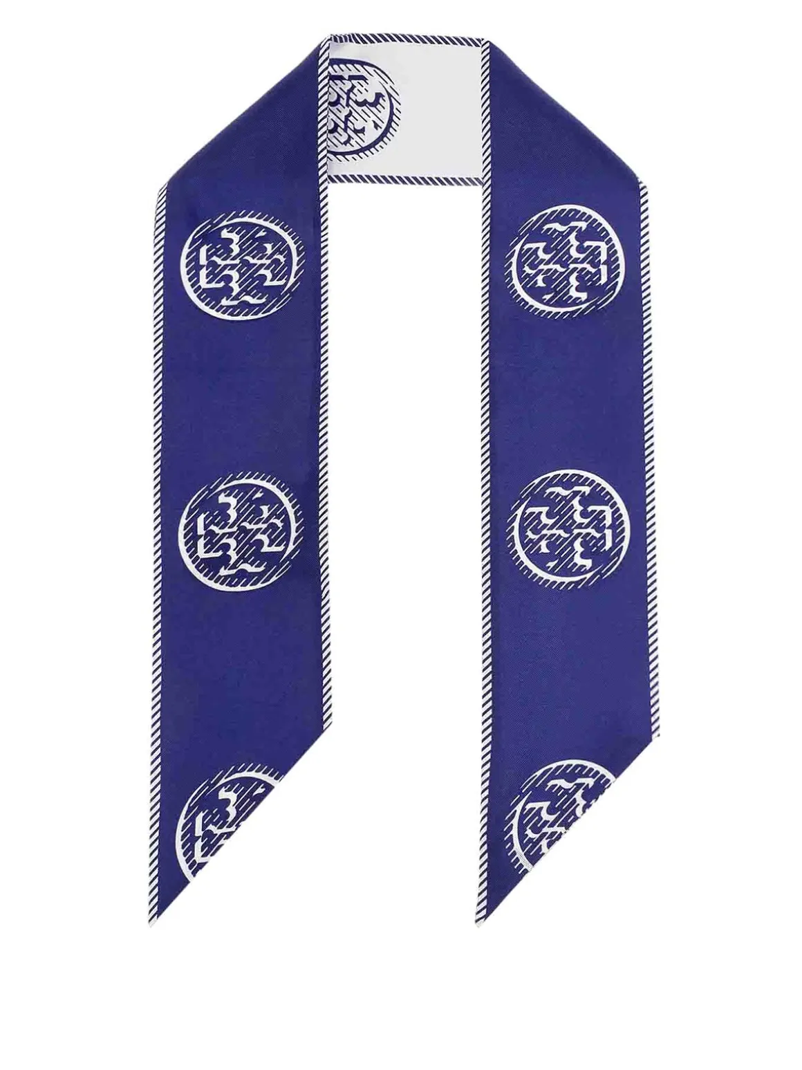 Cravatta Medallion Logo Ribbon in seta