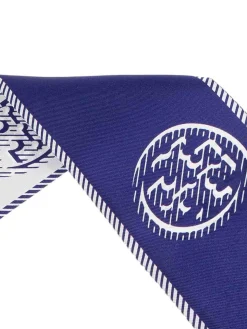 Cravatta Medallion Logo Ribbon in seta