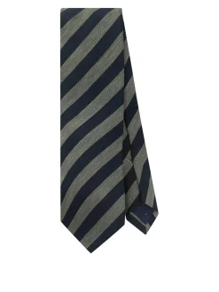 Cravatta Uomo Righe Fiammate 8Cm