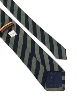 Cravatta Uomo Righe Fiammate 8Cm