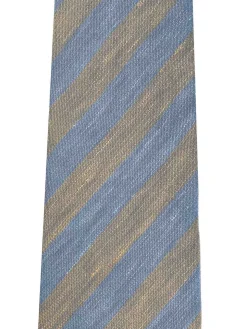 Cravatta Uomo Righe Fiammate 8Cm